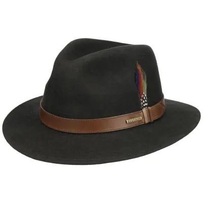 Traveller Bowburn Woolfelt Grey Hat - Stetson Reference: 20968| Chapellerie Traclet