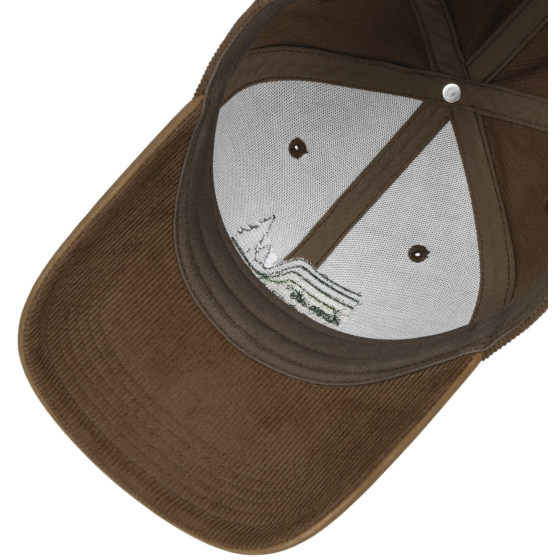 Stetson Woods Cotton Baseball Cap Brown