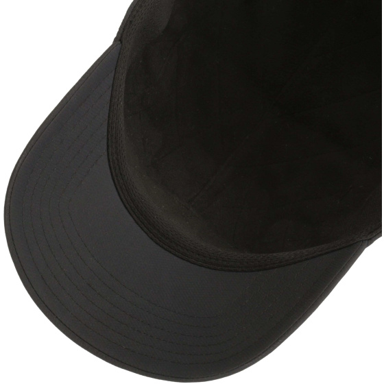 Black Leeming Panel Cap - Stetson