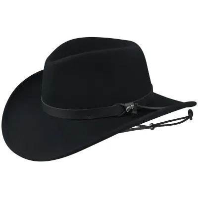 Black Felt Morgan Western Hat - Bailey Reference: 20981| Traclet Hat Shop