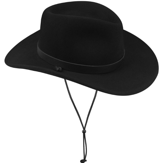 Chapeau Western Morgan Feutre Noir - Bailey