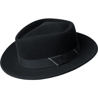 Chapeau Fedora Lasham Noir - Bailey