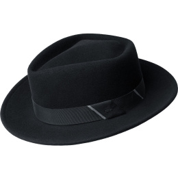 Lasham Fedora Hat Black - Bailey