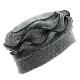 Jaipur Gray Beret - beret made in France