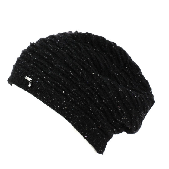 Women's black long beanie Dulcos Cicci - Vizio