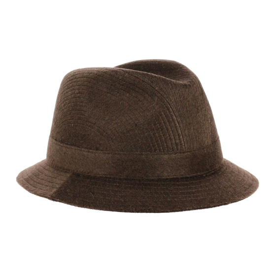 English Loden Bucket Hat - Brown - Traclet