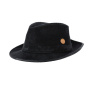 Crambes velvet trilby hat Gabin - Made In France