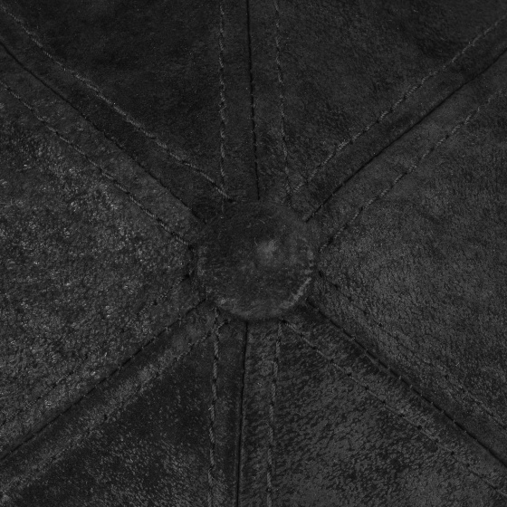 Casquette McCook Pig Skin Noir Stetson