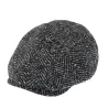 Traclet 8-Panel Herringbone Cap - 21003