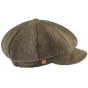 Gavroche Coco Tweed Olive Newsboy Cap