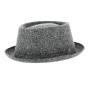 Porpkie Gaeta Grey Wool Felt Hat - Traclet
