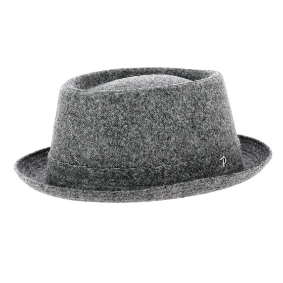 Porpkie Gaeta Grey Wool Felt Hat - Traclet Porpkie Gaeta Grey Wool Felt Hat - Traclet