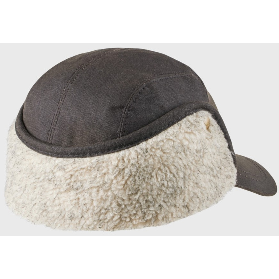 Casquette Cache-Oreilles Coton Huilé Marron - Mjm Casquette Cache-Oreilles Coton Huilé Marron - Mjm