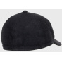 Black Wool Baseball Cap with Ear Flaps - Mjm
