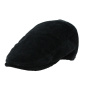 Black Velvet Justin Flat Cap - Traclet