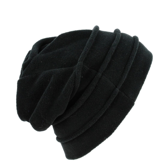 Long fleece beanie made in France