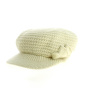 Honeycomb newsboy cap