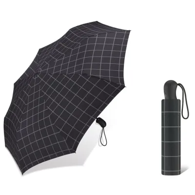 Parapluie Gents check Automatique Noir - Esprit
