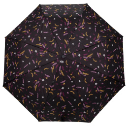Mini Ultra Slim Seventies Flowers Umbrella - Isotoner