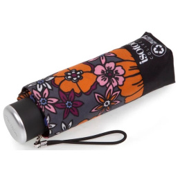 Parapluie Mini Ultra Slim Fleurs seventies - Isotoner