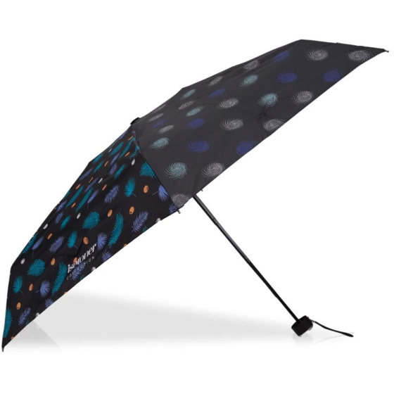 Mini Ultra Slim Patchwork Feather Umbrella - Isotoner Mini Ultra Slim Patchwork Feather Umbrella - Isotoner