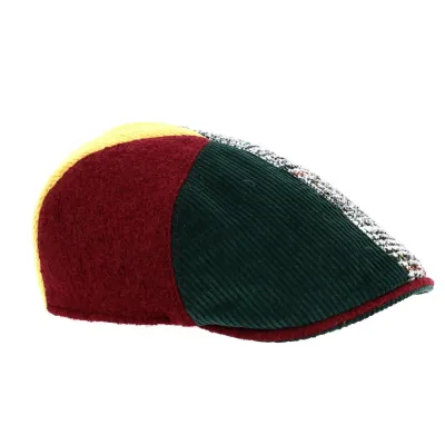 Multicolored Marone Cap made in Italy - ref 21069