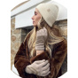 Women's Beige Wool Touch Screen Gloves - Isotoner