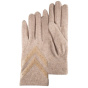 Gants Femme Tactiles Laine Beige - Isotoner
