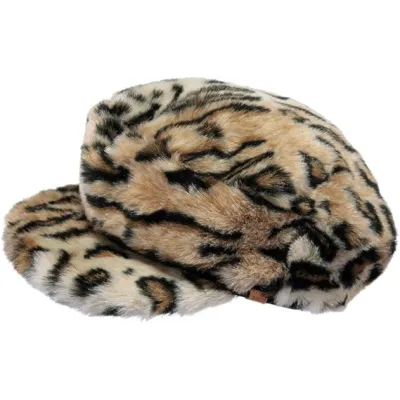 Gypso Newsboy Cap with Leopard Faux Fur - Barts Reference: 11527 | Traclet Hat Shop