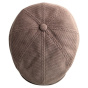 Brown Velvet Flat Cap Nicolas - Le Chapoté