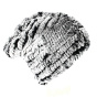 Grey Rex Rabbit Beanie - Traclet