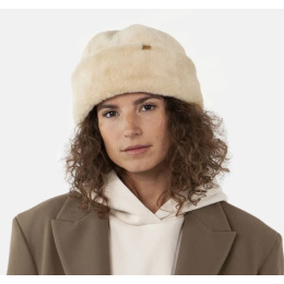 Cherrybush Beige Faux Fur Beanie - Barts