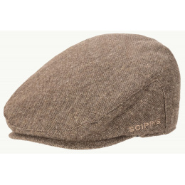 Brown Donegal Flat Cap - Traclet