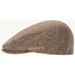 Brown Donegal Flat Cap - Traclet