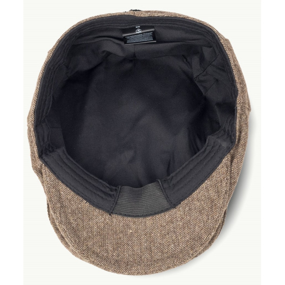 Casquette Plate Donegal Marron - Traclet