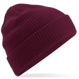 Organic Cotton Burgundy Beanie - Traclet