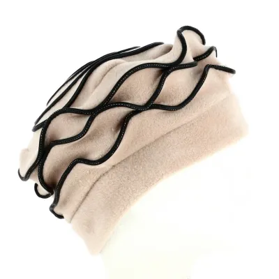 Beret polaire Jaipur beige claire made in France Traclet - ref 21132