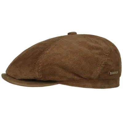 Casquette Brooklin Coton Marron - Stetson Reference : 21147| Chapellerie Traclet