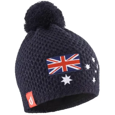 Bonnet Pompon Australie Bleu - Le Drapo