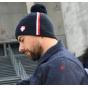Navy Savoie Pom Pom Beanie - Le Drapo