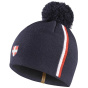 Navy Haute-Savoie Pom-Pom Beanie - Le Drapo