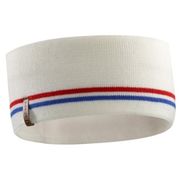 White Vintage France Headband - Le Drapo