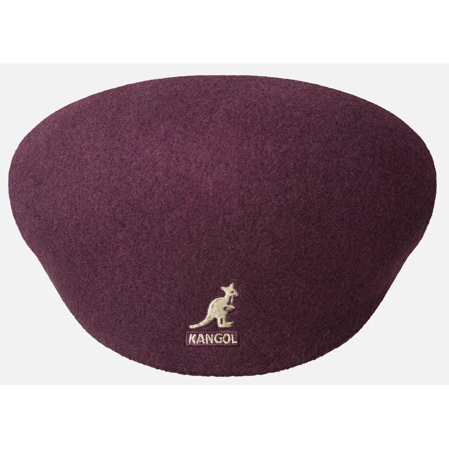 Kangol Wool 504 Wine Cap Reference: 1121 | Traclet Hat Shop