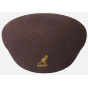504 Flat Cap Tobacco Wool - Kangol