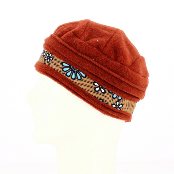 Bonnet Polaire Wax orange