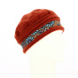 Orange Wax Polar Fleece Beanie