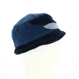 Blue Vag Fleece Bucket Hat