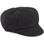 Janice Fleece Newsboy Cap Anthracite - Traclet