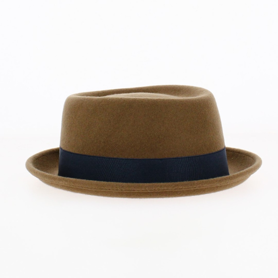 Chapeau Porkpie Marron Unie - Alfonso d'Este
