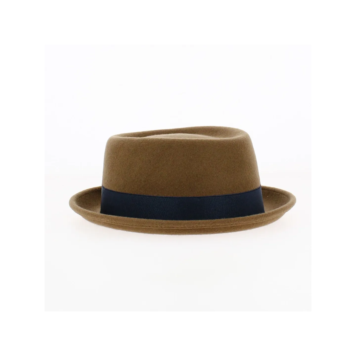Chapeau Porkpie Marron Unie - Alfonso d'Este Référence : 21195 | Chapellerie Traclet